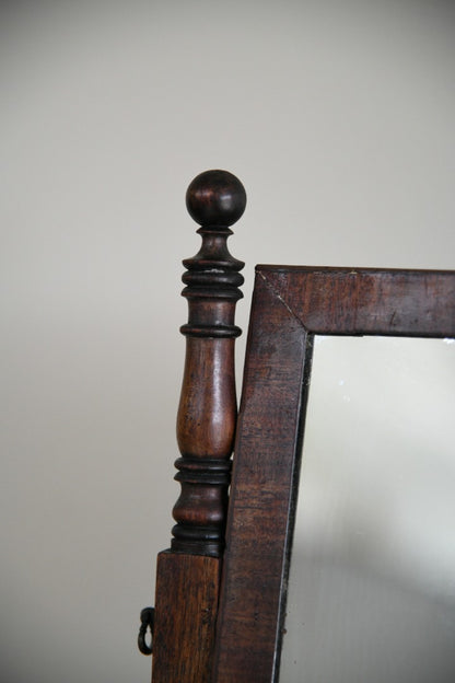 Early 19th Century Mahogany Toilet Mirror