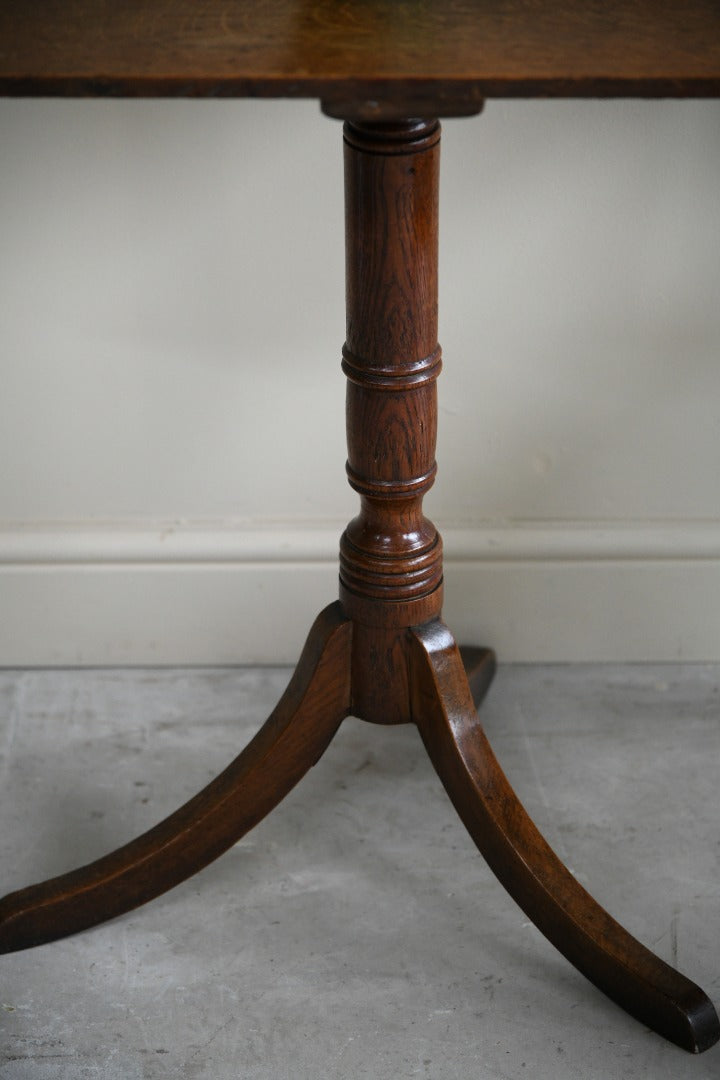 Antique Oak Occasional Table