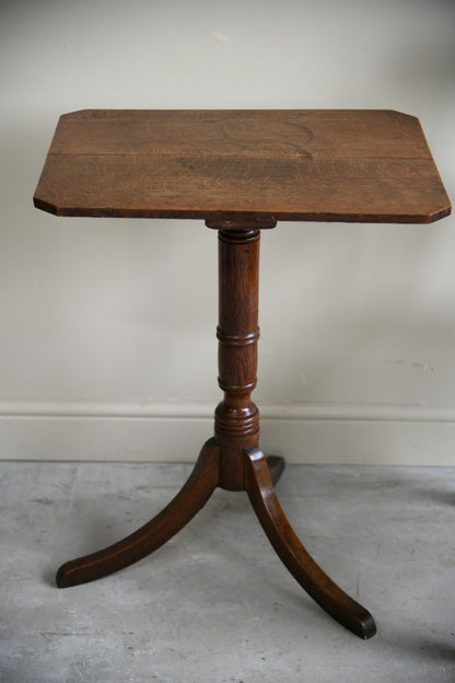 Antique Oak Occasional Table