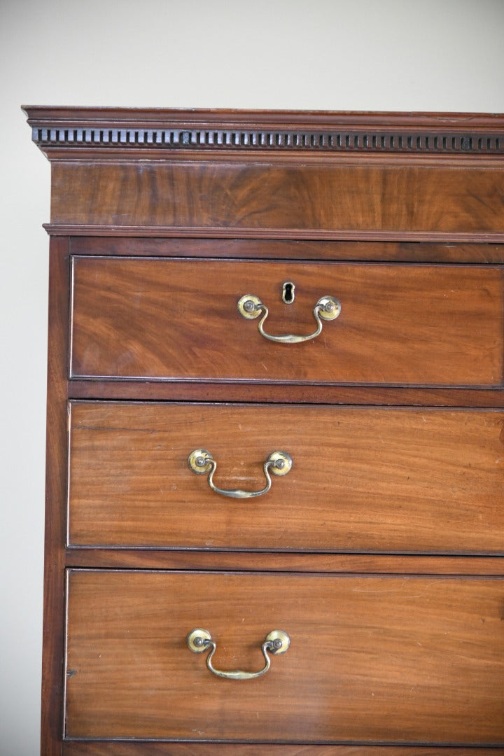 Georgian Mahogany Chest on Chest Tallboy