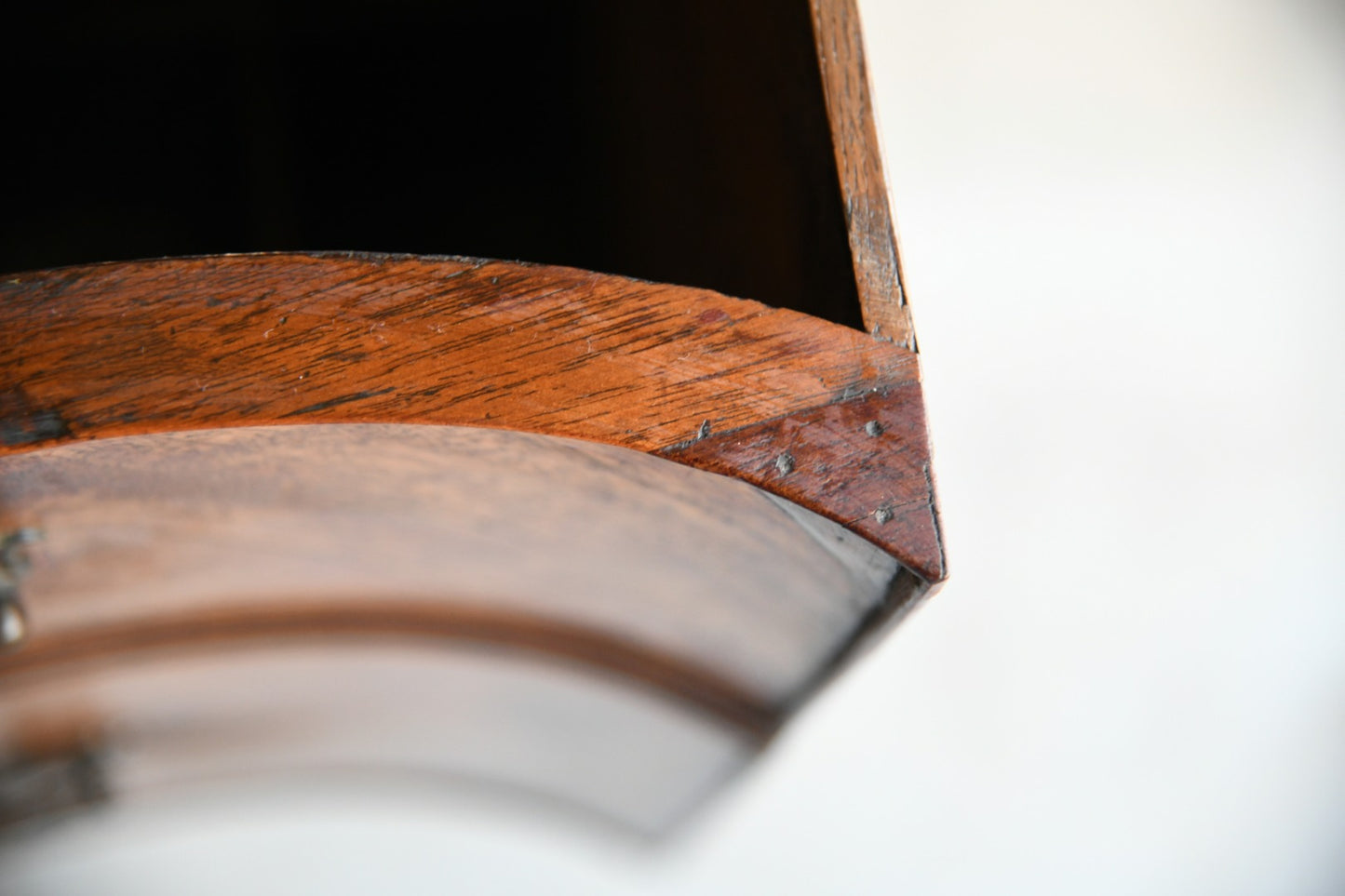 Georgian Mahogany Serpentine Sideboard