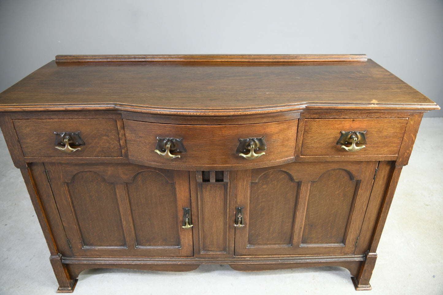 Oak Art Nouveau Sideboard