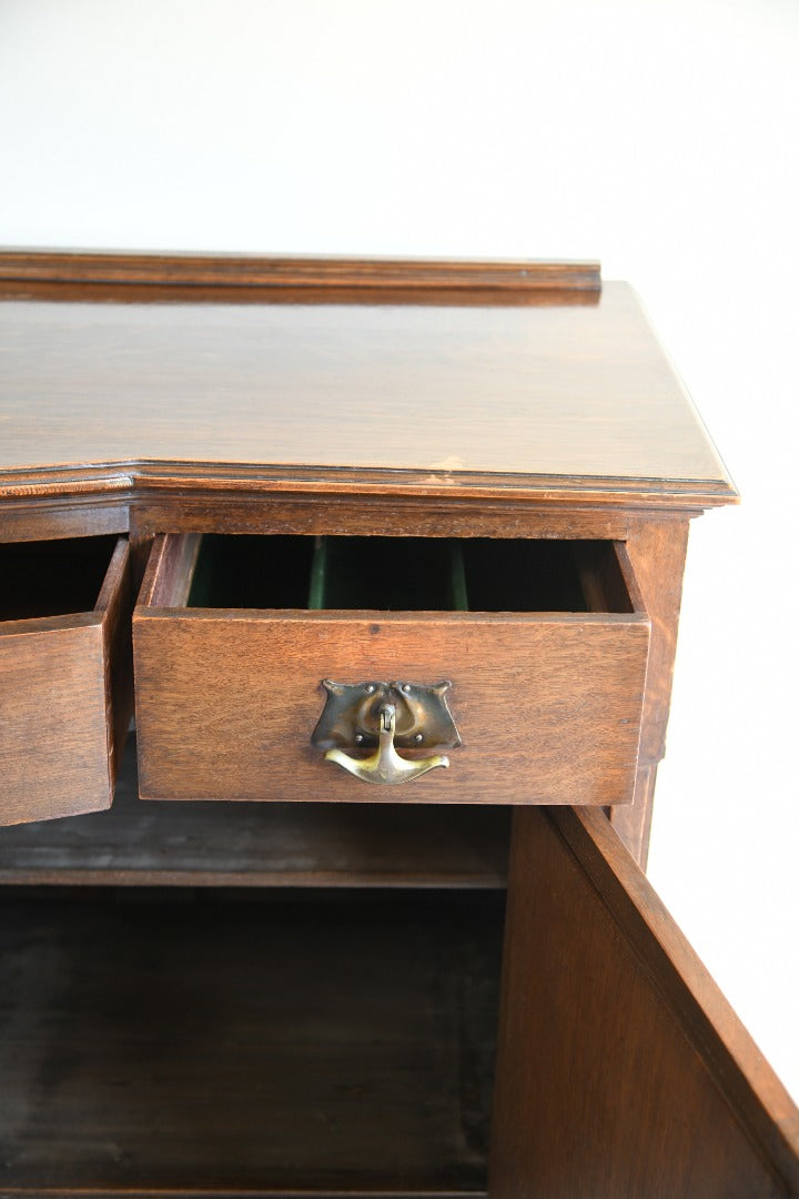 Oak Art Nouveau Sideboard