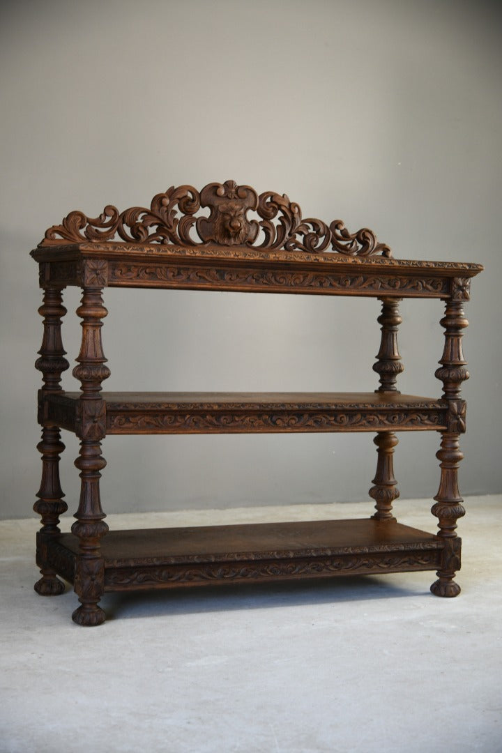 Victorian Oak Buffet