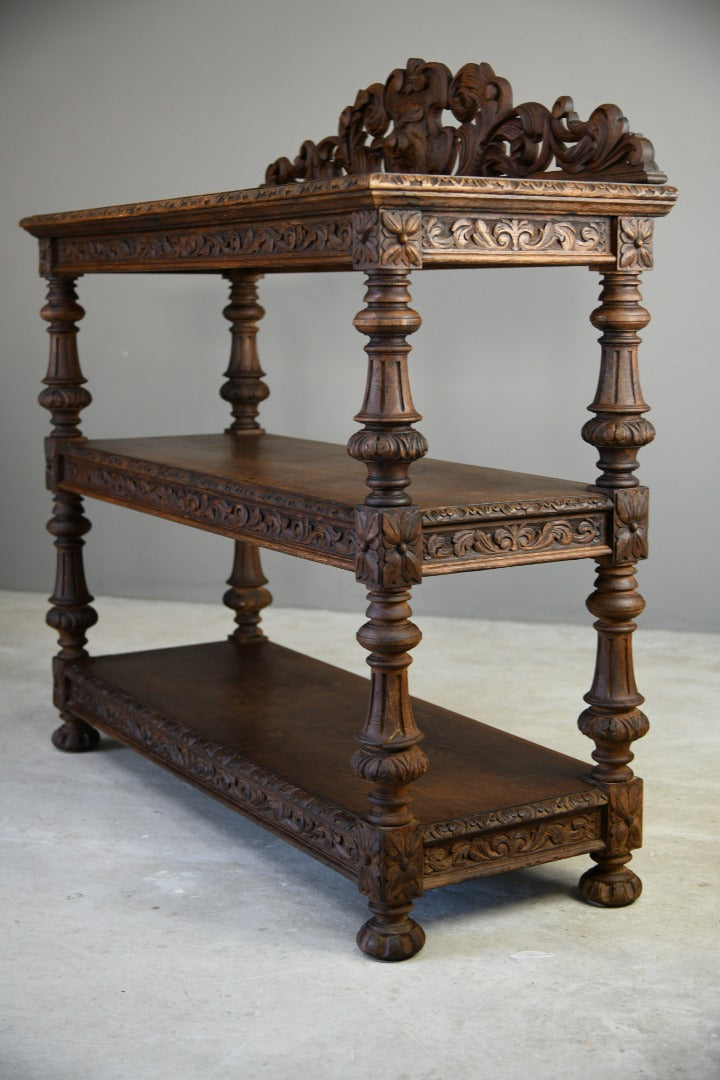 Victorian Oak Buffet