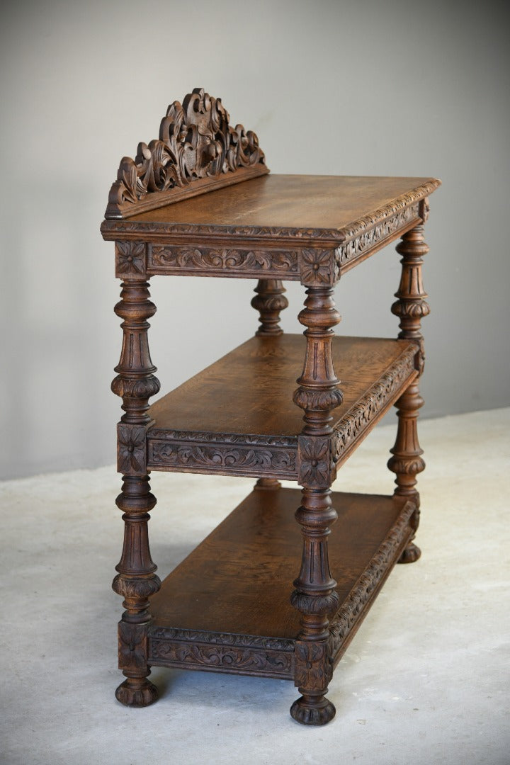 Victorian Oak Buffet