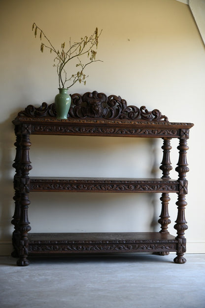 Victorian Oak Buffet