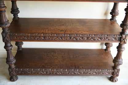 Victorian Oak Buffet
