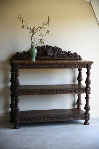 Victorian Oak Buffet