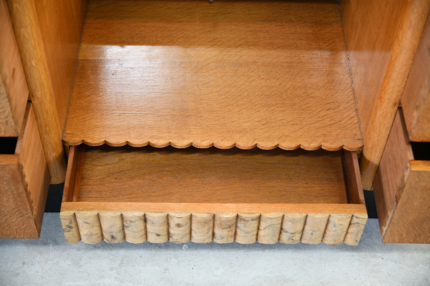 Art Deco Oak Dressing Table