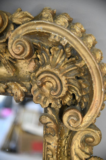 Antique Rococo Style Mirror