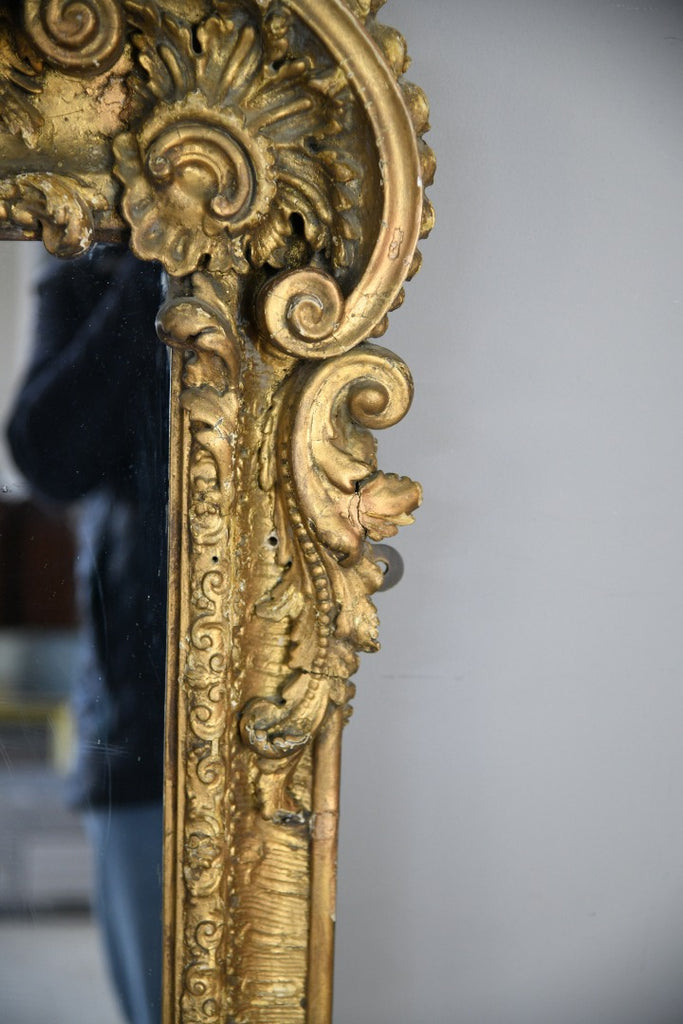 Antique Rococo Style Mirror
