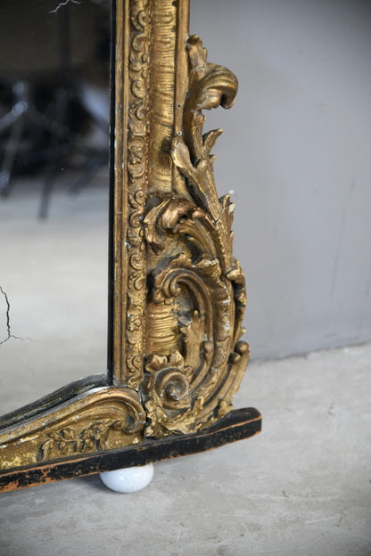 Antique Rococo Style Mirror