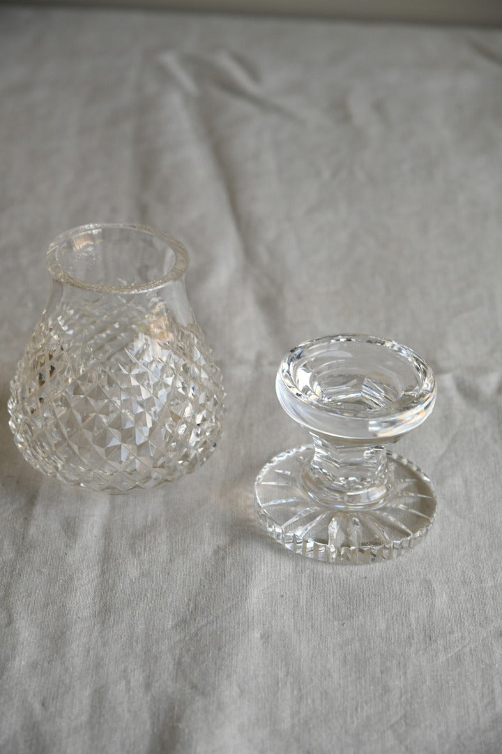 Waterford Crystal Alana Hurricane Lamp