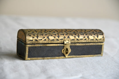 Pierced Brass Eastern Box