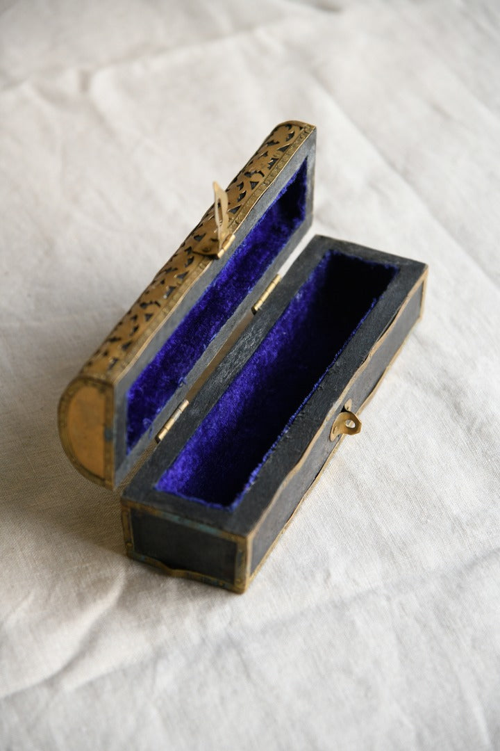 Pierced Brass Eastern Box