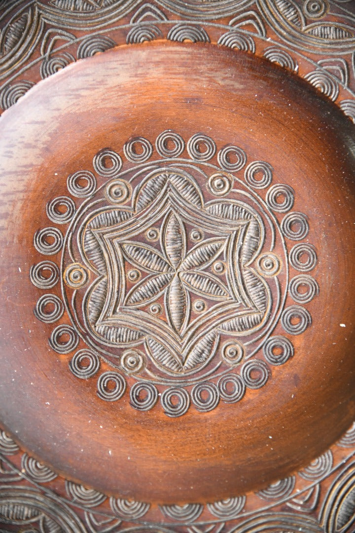 Carved Shallow Dish