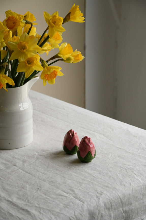 Franciscan Vintage Rose Bud Salt & Pepper Shakers