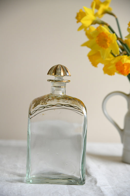 Vintage Spanish Glass Decanter
