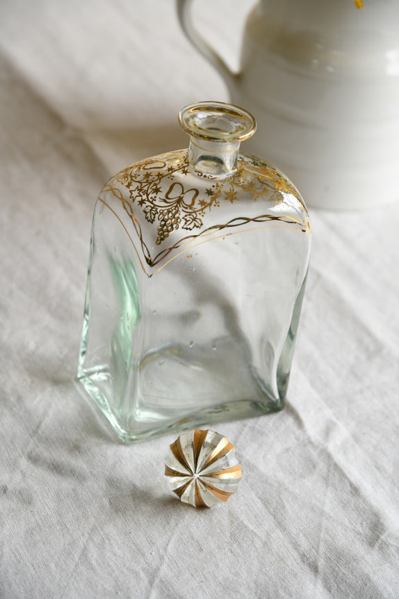 Vintage Spanish Glass Decanter