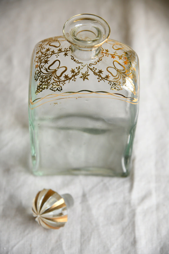Vintage Spanish Glass Decanter