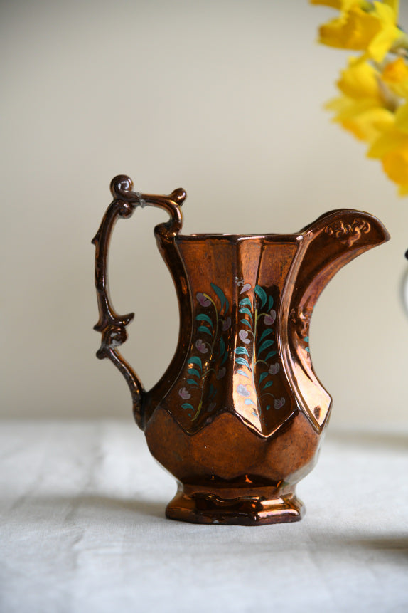 Victorian Lustre Glaze Jugs