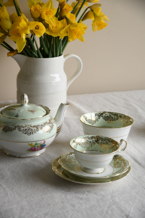 Vintage Floral Foley China Tea Set