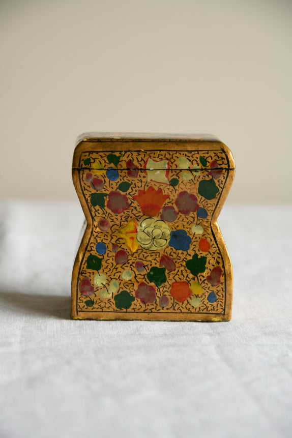 Indian Papier Mache Card Box