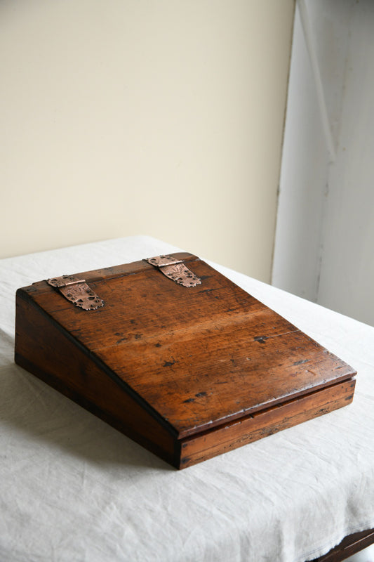 Vintage Pine Writing Slope