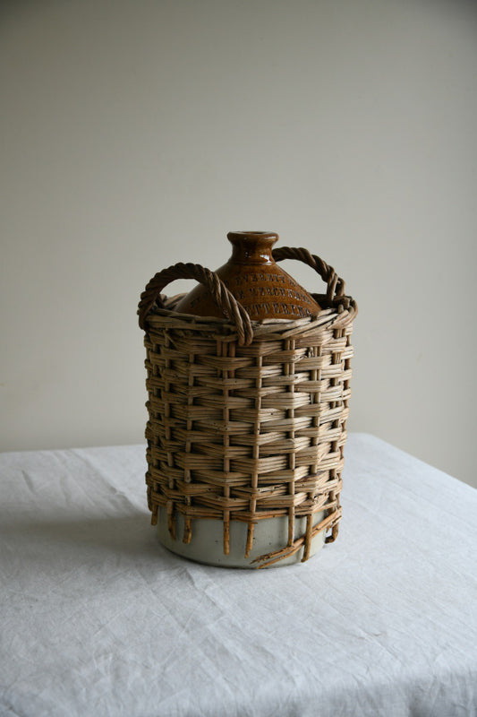 Eldred Everett & Wills Demijohn