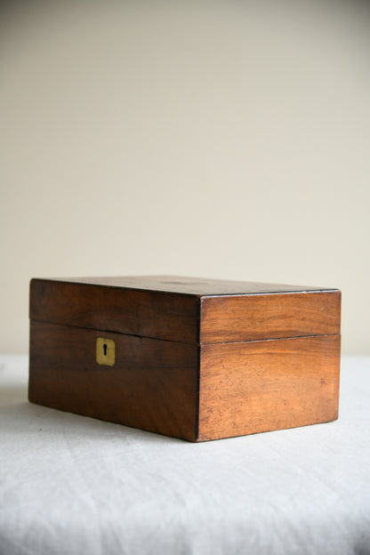 Antique Walnut Box