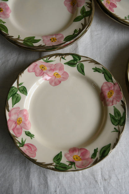 8 Franciscan Desert Rose Dinner Plates