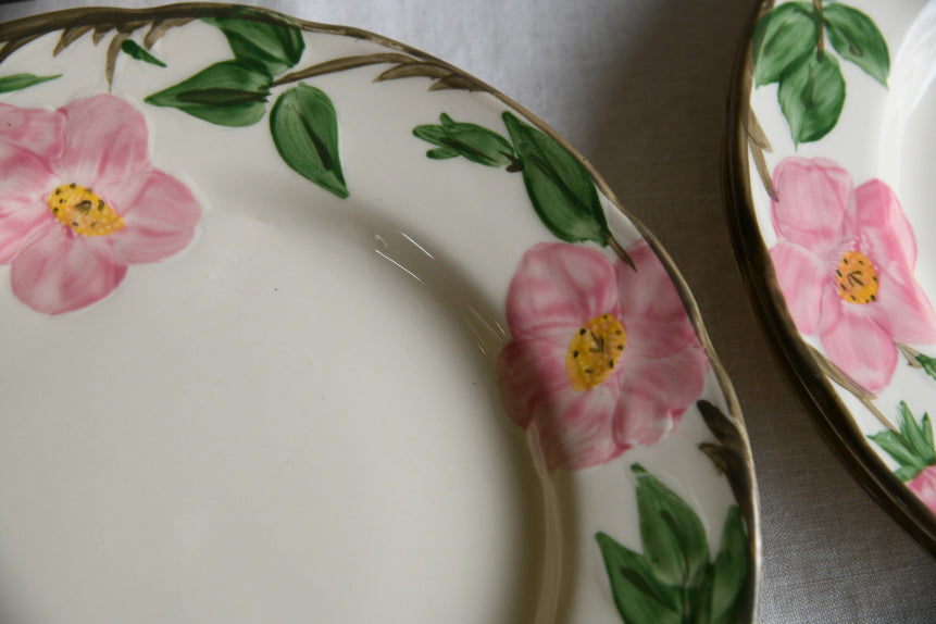 8 Franciscan Desert Rose Dinner Plates