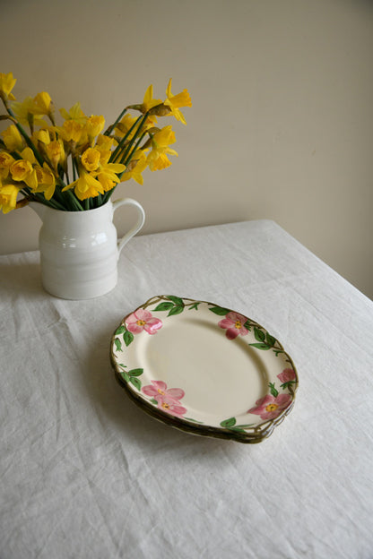 4 Franciscan Desert Rose Oval Serving Plates