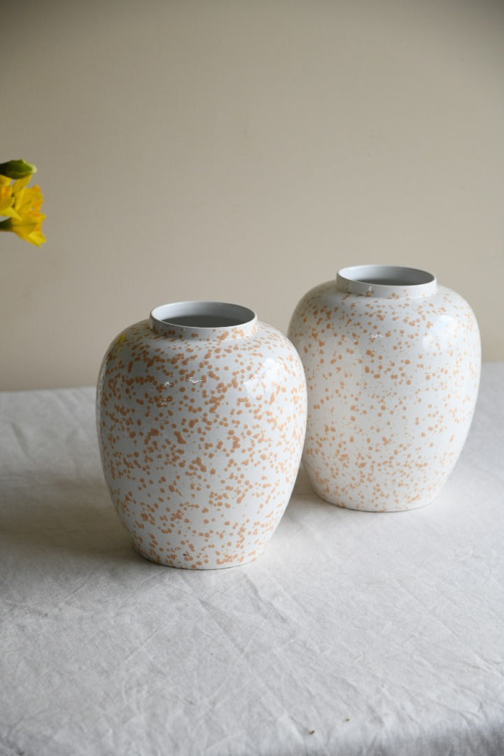 Pair Poole Pottery Vase