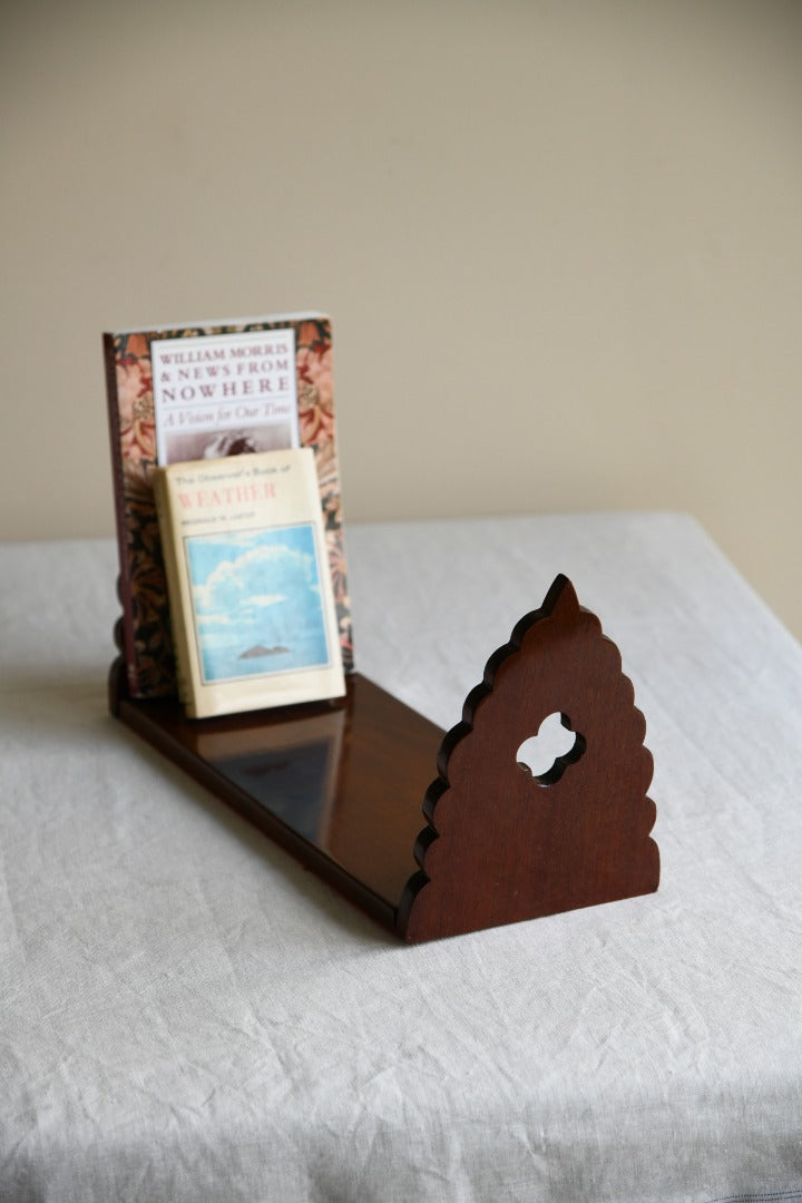 Mahogany Book Trough