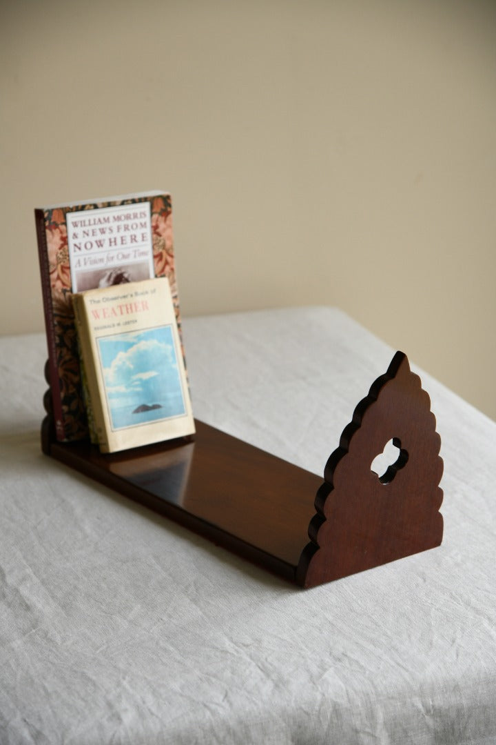 Mahogany Book Trough