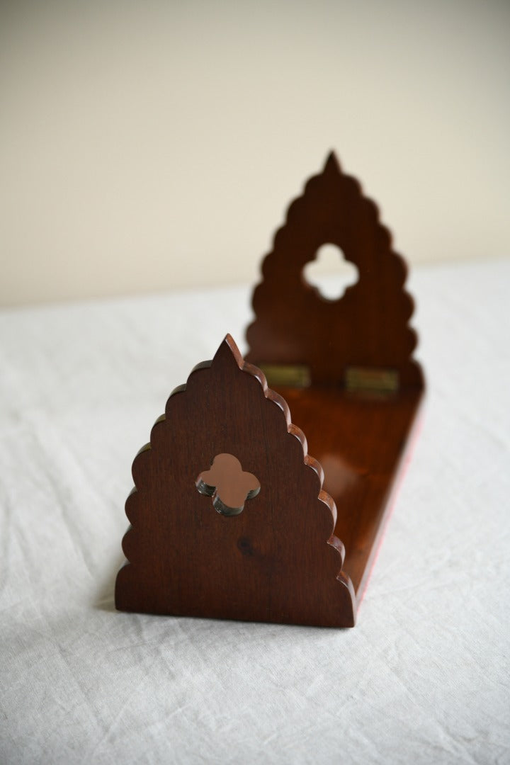 Mahogany Book Trough