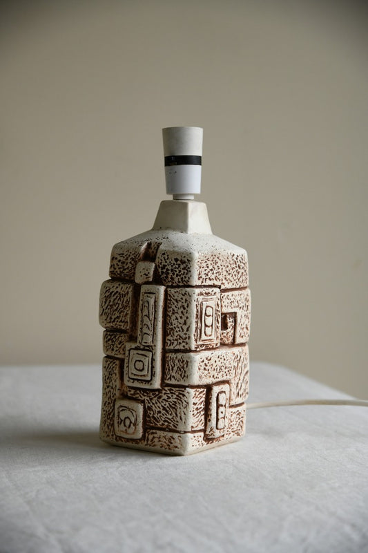 Retro Plaster Lamp
