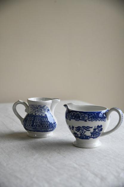 Blue & White Jugs