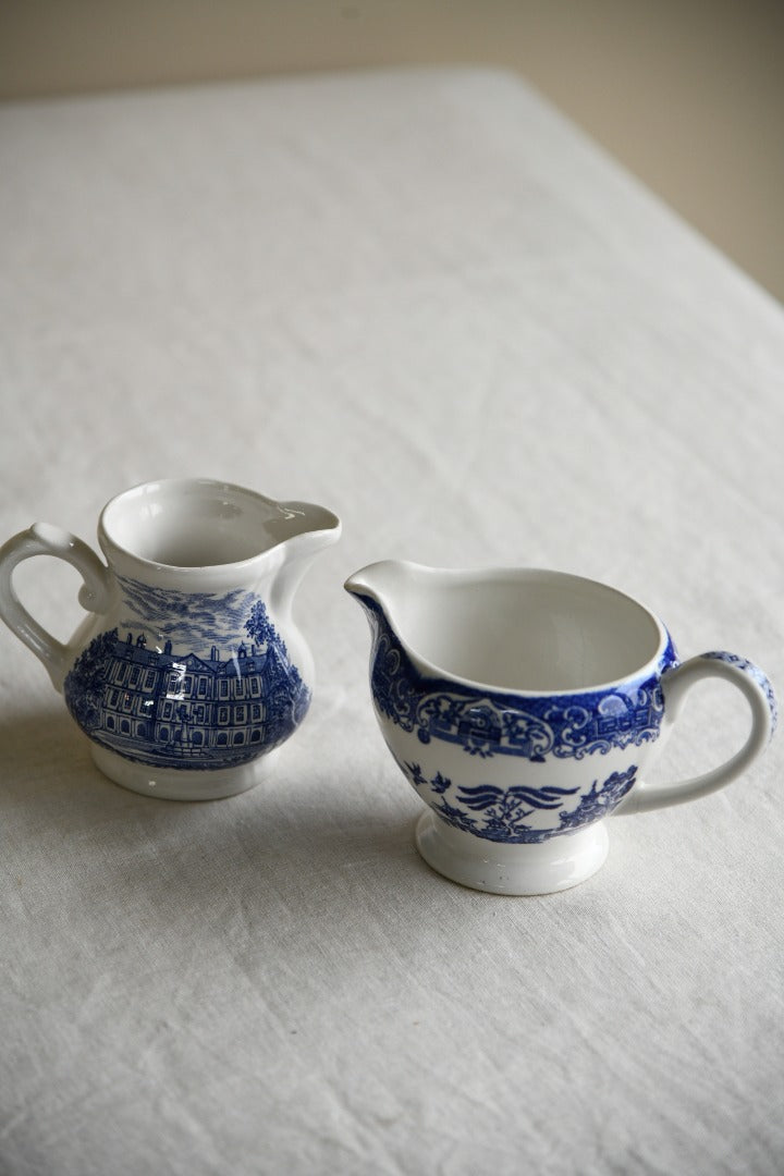 Blue & White Jugs