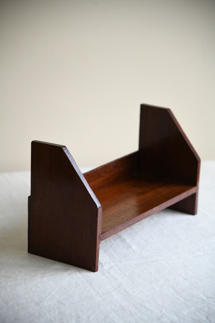 Mahogany Book Trough