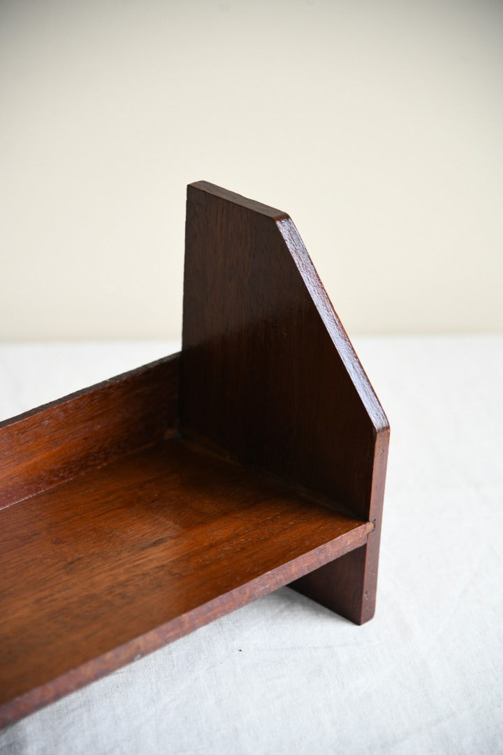 Mahogany Book Trough