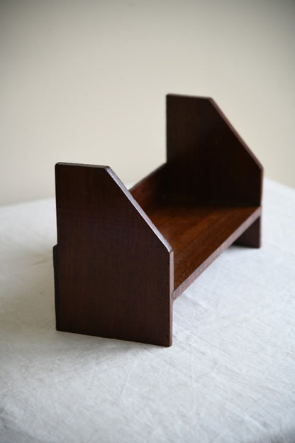 Mahogany Book Trough