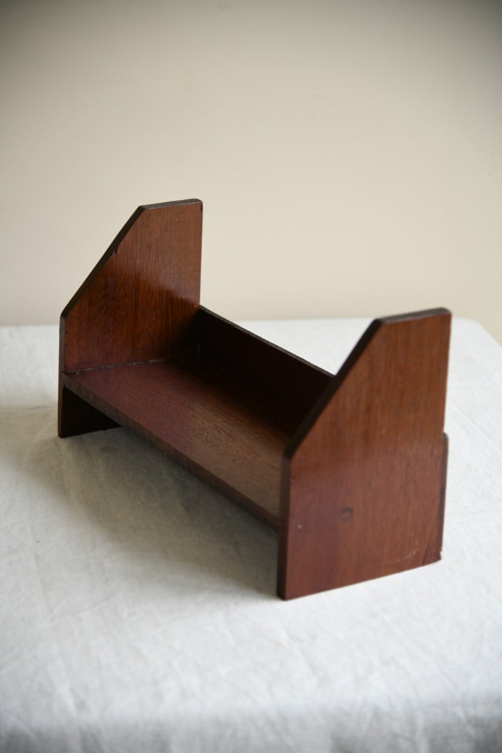 Mahogany Book Trough