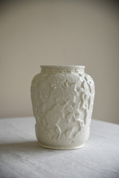 White Glazed Vase