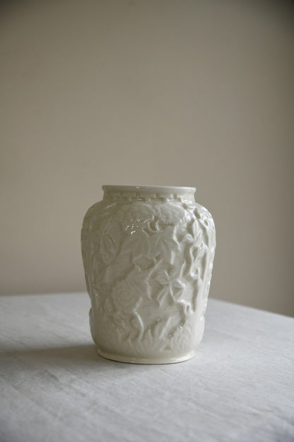 White Glazed Vase