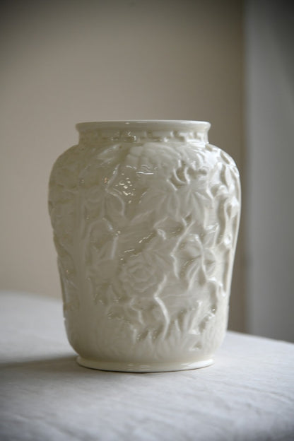 White Glazed Vase