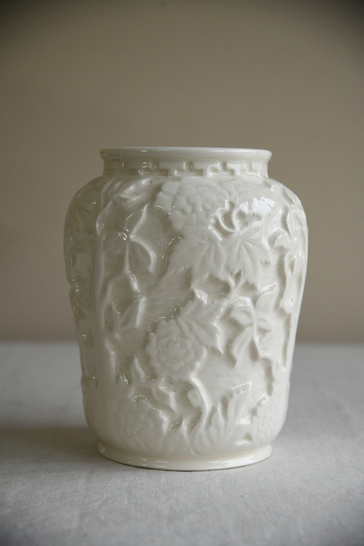 White Glazed Vase