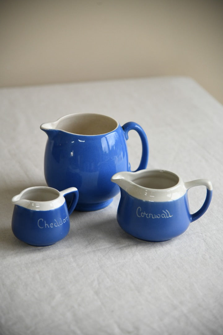 Blue & White Jugs